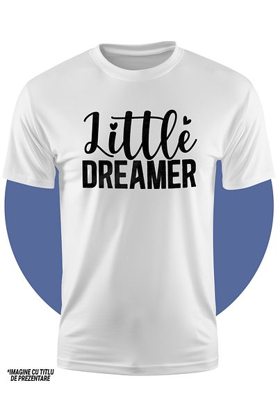 StoryGift Romania Tricou Copii Pentru Un Bebelus Apreciat Si Iubit Cu Mesajul "little Dreamer" - Micutul Vis