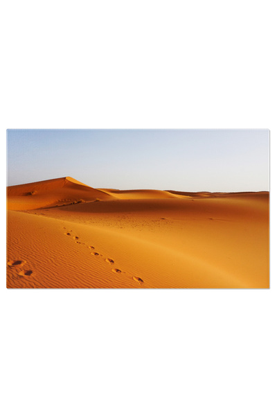 StoryGift Romania Tablou Canvas Cu Desert Sahara La Apus - Aventura In Nisipu...