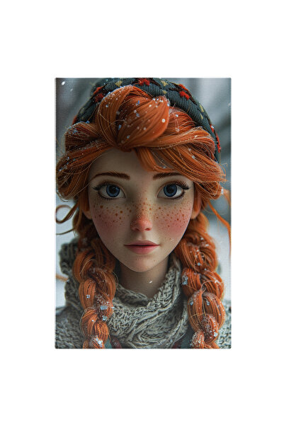 StoryGift Romania Tablou Canvas: Fetița Ninsă De Neaua Nemiloasă Portretul Co...