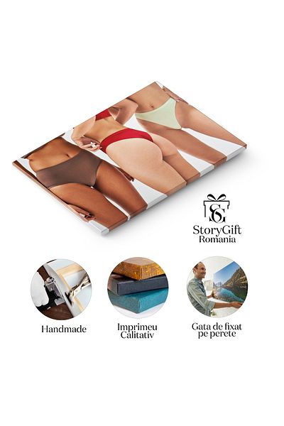 StoryGift Romania Tablou Canvas - Armonie Feminina Si Incredere - Feminitate, Allure, Solidaritate