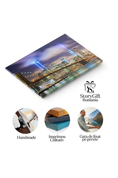 StoryGift Romania Tablou Canvas: Memorialul 9/11 - Arhitectura Si Patriotism In Lower Manhattan