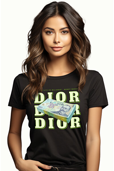 StoryGift Romania Tricou Femei - 100 Lei Romanesti, Cu Imprimeu Pe Fata, 100%...