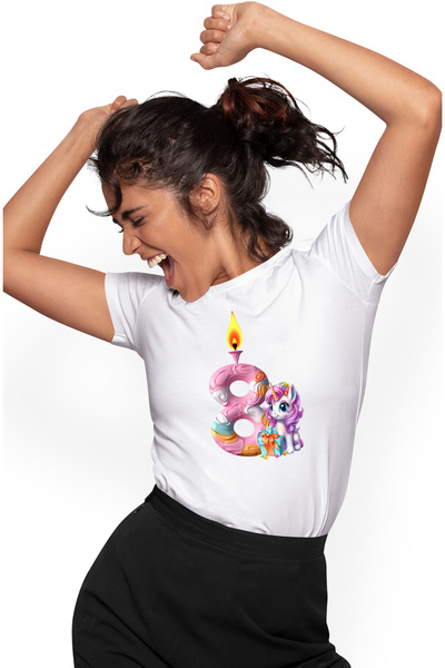 StoryGift Romania Tricou Femei cu cifra 8, lumanare aprinsa, flacara, cadou, ...