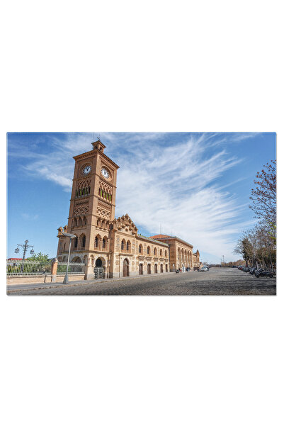 StoryGift Romania Tablou Canvas Gara Toledo, Arhitectura, Destinatie, Spania, Ceas, Europa, Istoric 4672