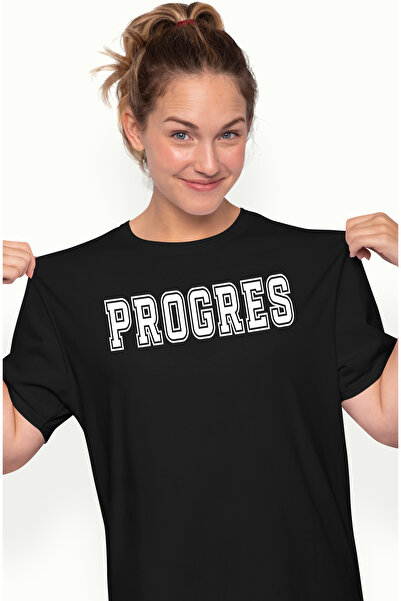 StoryGift Romania Tricou Femei Progres, Mesaj Motivational, Text Inspirationa...