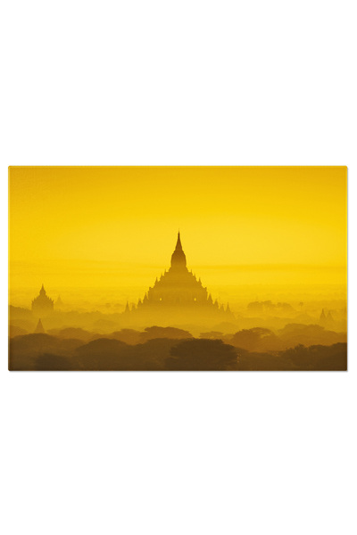 StoryGift Romania Tablou Canvas - Descoperirea Locurilor Arheologice Din Asia - Ruinele Din Bagan, Burma
