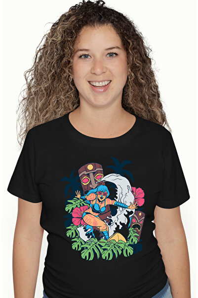 StoryGift Romania Tricou Femei Personalizata Calatorii, Hawaii, Plaja, Inghet...