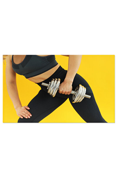 StoryGift Romania Tablou Canvas - Tinerete Si Sport: Femeia Atletica, Pilates...