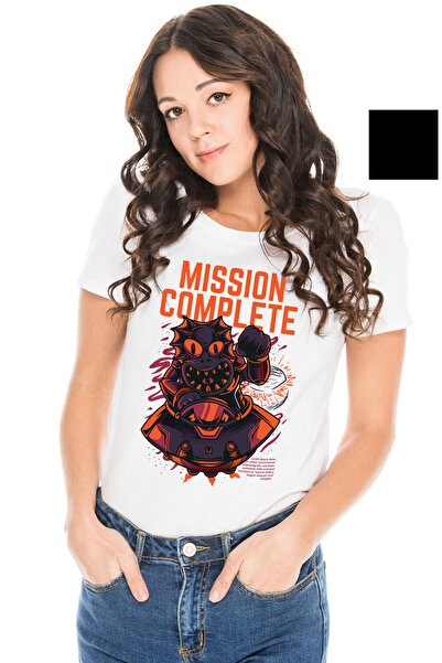 StoryGift Romania Tricou Femei Cu Monstru Intr-o Nava Spatiala Invingator, Te...