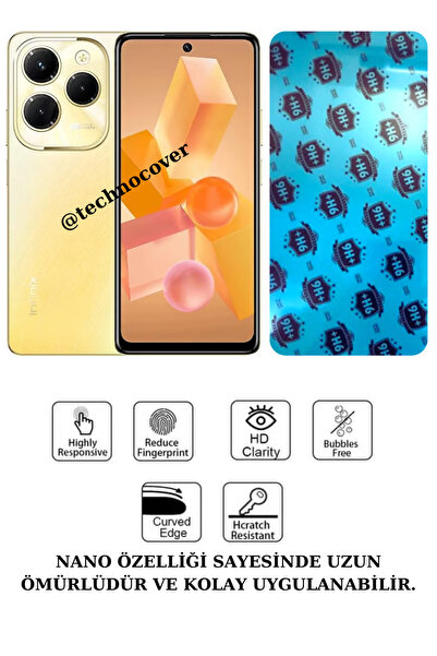 Infinix Hot 40 Pro Compatible Nano Glass Screen Protector