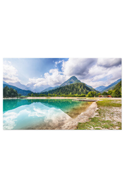 StoryGift Romania Tablou Canvas Peisaj La Jasna: Cadru Uimitor, Slovenia, Ave...