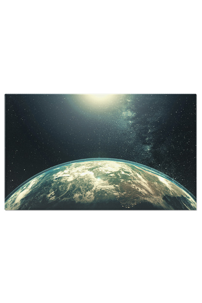 StoryGift Romania Tablou Canvas - Lumina Soarelui: O Privire La Frumusetea Cosmica A Planetei Noastre