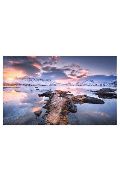 StoryGift Romania Tablou Canvas: Peisaj Maritim La Apus