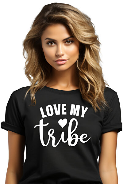 StoryGift Romania Tricou Femei cu inimioara pentru cei care isi iubesc famili...