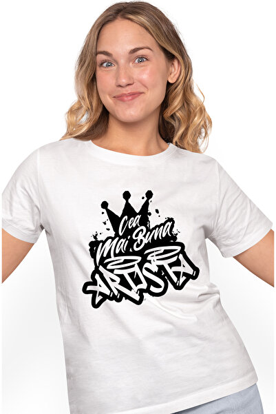 StoryGift Romania Tricou Femei Pentru Cea Mai Buna Artista, Apreciere, Cadou, Rasplata, Multumire, WHT_M