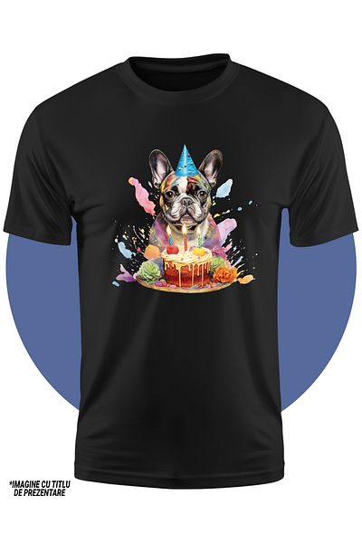 StoryGift Romania Tricou Copii Cu Un Unicorn Cu Inimioara In Frunte, Ilustratie, Imbujorat, Cuminte, Jucaus,