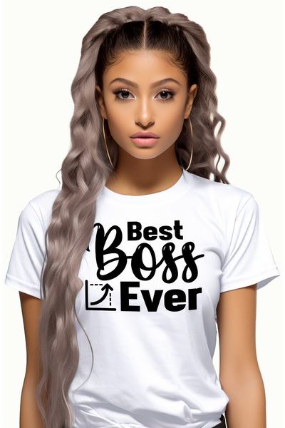 StoryGift Romania Tricou Femei pentru un sef/patron apreciat si respectat de ...