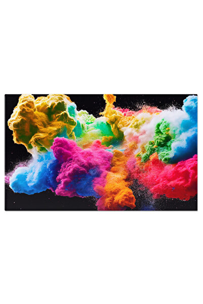 StoryGift Romania Tablou Canvas - Explosie De Culori La Festival: Burst, Holi...