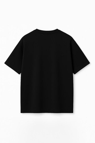 THE RULE Women's Leopard Printed Oversize 100% Cotton Wide Cut Soft Textured Crew Neck T-Shirt Rf0515