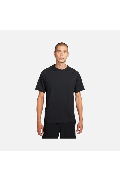 Nike Μπλουζάκι M Nk Dfadv Aps Top Ss μαύρο με λαιμόκοψη Dq4818-454