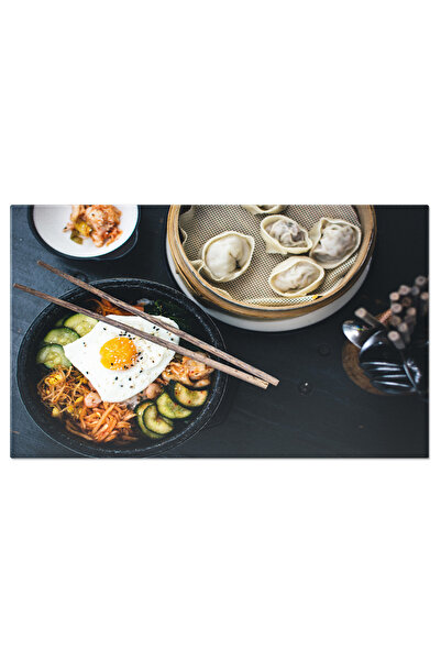 StoryGift Romania Tablou Canvas: Bucurandu-se De Bucatele Asiatice Intr-o Cal...