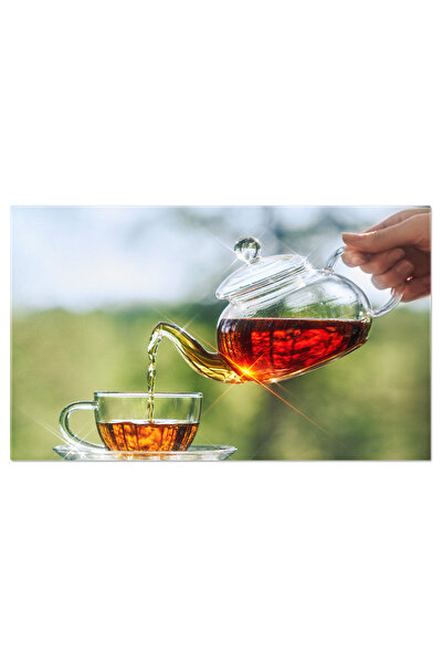 StoryGift Romania Tablou Canvas - Dimineata Cu Ceai: Relaxare Si Pauza De Mic...