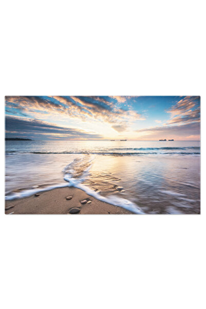 StoryGift Romania Tablou Canvas - Rasarit La Marea Neagra: Relaxare Si Natura