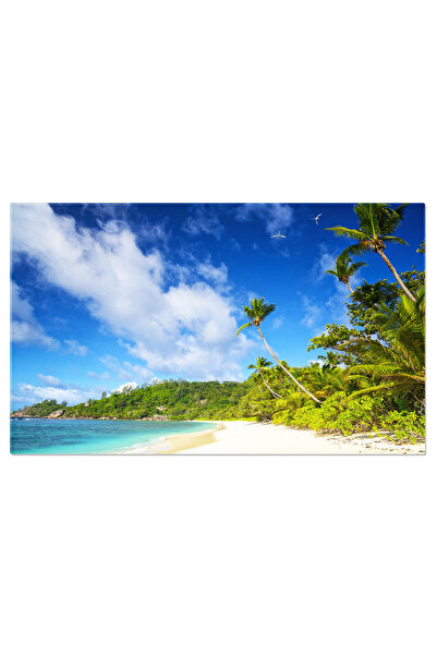 StoryGift Romania Tablou Canvas Refugiu In Paradis, Baie Lazare, Insula, Nisi...