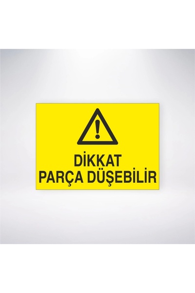 Reysa Tasarım ملصق انتباه قد يسقط قطعة 20 × 28 سم