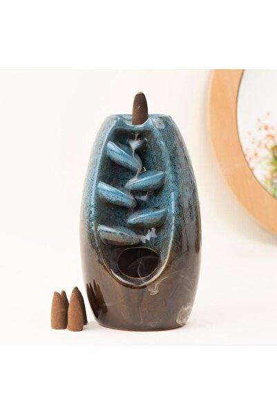 hediyeconcepti Dekoratif Kahve Geri Akışlı Şelale Tütsülük