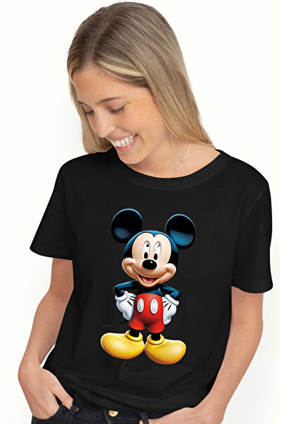 StoryGift Romania Tricou Femei Cu Mickey Mouse, Desene Animate, Fictiune, Sor...
