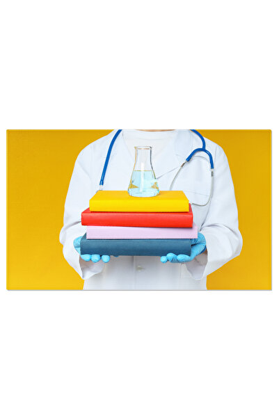 StoryGift Romania Tablou Canvas Concept De Educatie Medicala Si Carti Medical...