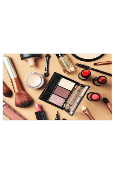 StoryGift Romania Tablou Canvas - Arta Cosmetica: Culori Si Produse De Top Pentru Un Machiaj Impecabil