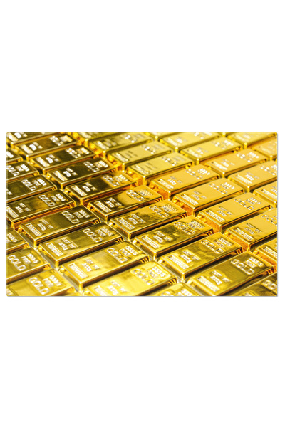 StoryGift Romania Tablou Canvas - Aurul Ca Investitie: Bucati De Aur Intr-un ...