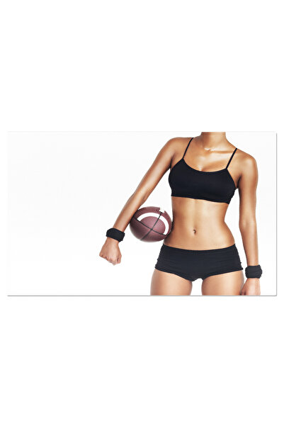 StoryGift Romania Tablou Canvas: Sanatate Si Sport - Antrenament, Femeie Neag...