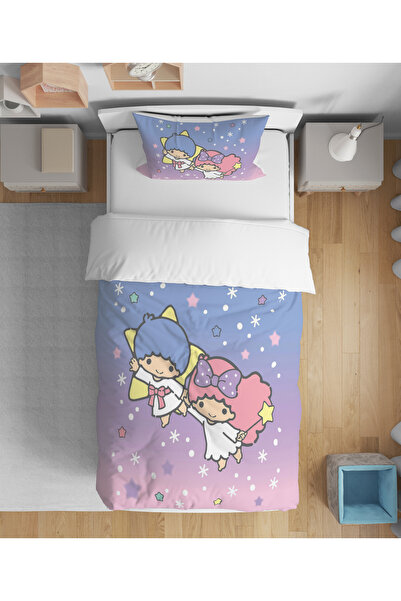 Home Σετ παπλωματοθήκης για κορίτσια με μοτίβο 3D ψηφιακής εκτύπωσης Angel Gi...