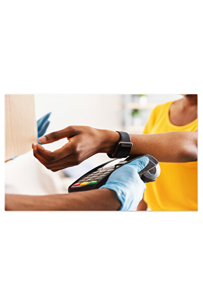 StoryGift Romania Tablou Canvas - Plata Cu Smartwatch: Curiere Eficient