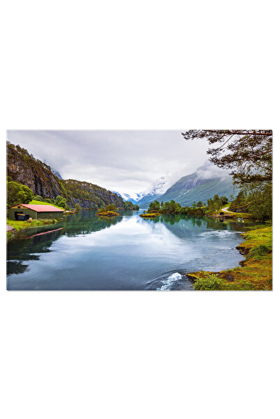 StoryGift Romania Tablou Canvas: Splendoarea Naturala A Fiordurilor Norvegien...