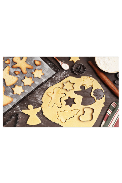 StoryGift Romania Tablou Canvas - Gustul Sarbatorilor In Bucatarie - Dough, G...