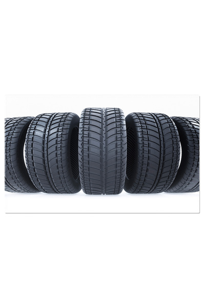 StoryGift Romania Tablou Canvas: Anvelope Noi, Design Tehnic, Automobile, Det...