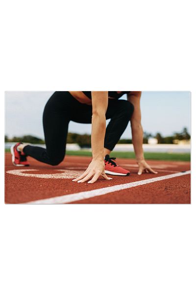 StoryGift Romania Canvas Painting 40 x 25CM Outdoor Jogging Training - Jogging, Training, Outdoors, STG