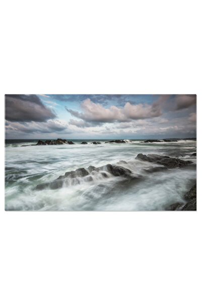 StoryGift Romania Tablou Canvas - Peisaj De Toamna La Marea Neagra: Peisaj Si Relaxare