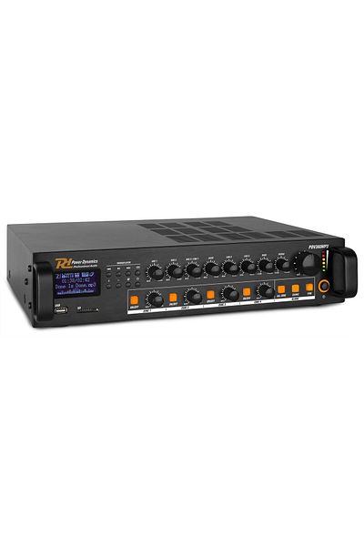 POWER DYNAMICS PDV360MP3, Amplificator 100V cu 4 zone 360W, Bluetooth, USB, SD, FM