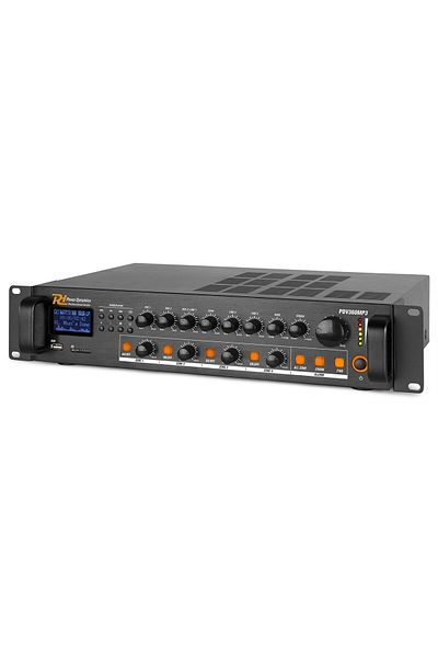 POWER DYNAMICS PDV360MP3, Amplificator 100V cu 4 zone 360W, Bluetooth, USB, SD, FM