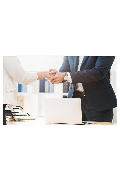 StoryGift Romania Tablou Canvas Cu Oameni De Afaceri Facand Un Acord - Afacer...