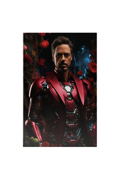 StoryGift Romania Tablou Canvas: Portret Barbat In Costum E Super Erou Robert...