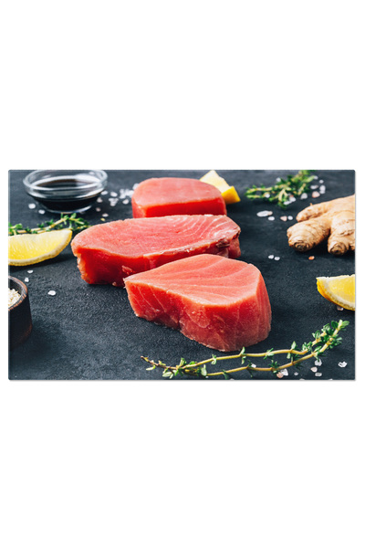 StoryGift Romania Tablou Canvas - Gustare Sanatoasa: Friptura De Peste Proasp...