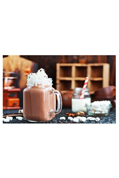 StoryGift Romania Tablou Canvas - Esenta Ciocolatei: Boabe De Cacao Naturale Si Bio - Organic, Ingredient, Retro