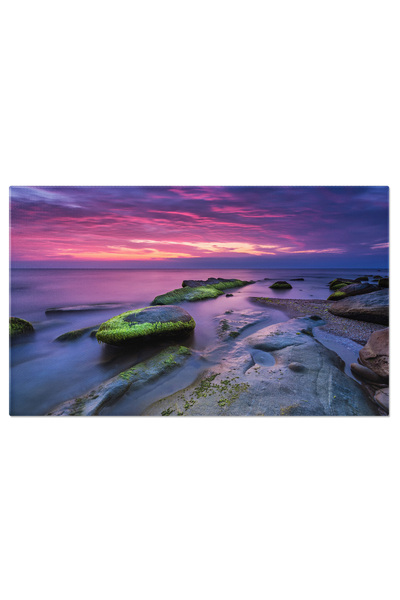 StoryGift Romania Tablou Canvas: Privelisti Feerice Ale Marii - Jocul Luminilor Si A Culoarelor