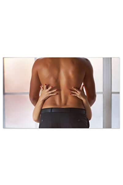 StoryGift Romania Tablou Canvas - Embratisare Patima: Cuplu Indragostit